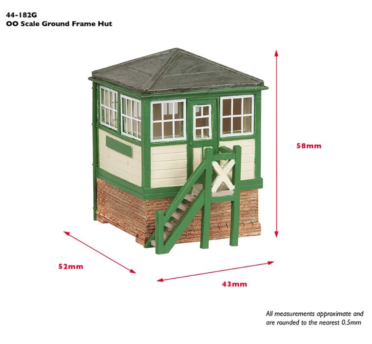 44-182G Bachmann Scenecraft Ground Frame Hut