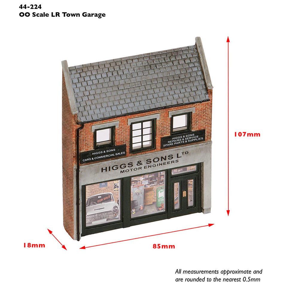 44-224 Bachmann Scenecraft Low Relief Town Garage