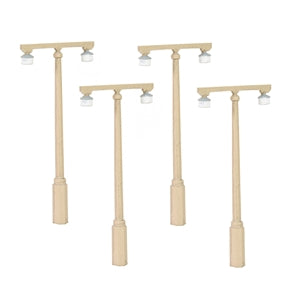 44-542 Bachmann Scenecraft Concrete Platform Lamps (x4)