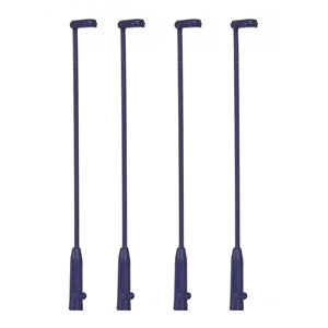 44-543 Bachmann Scenecraft Metal Platform Lamps