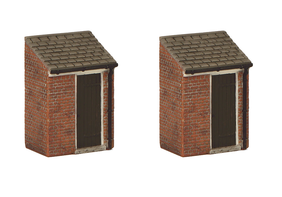 44-554 Bachmann Scenecraft Outhouses (x2)