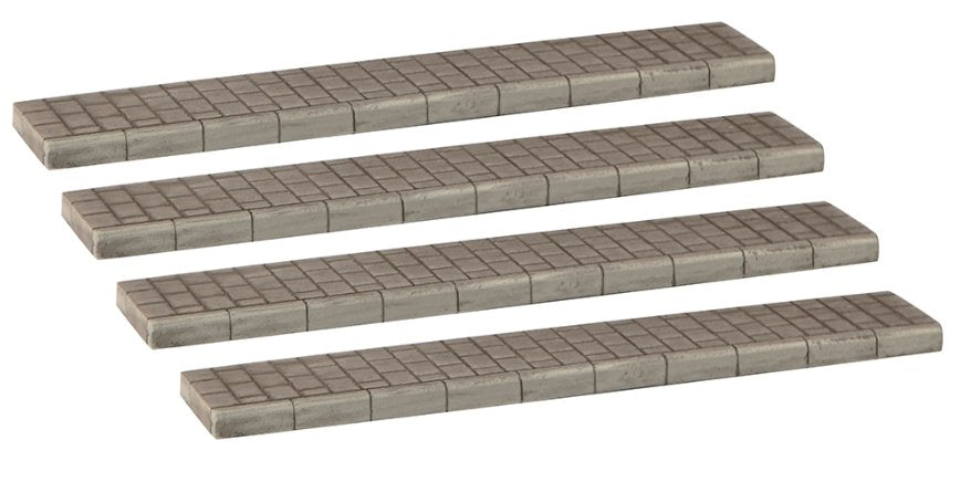 44-563 Bachmann Scenecraft Straight Pavements (x4)