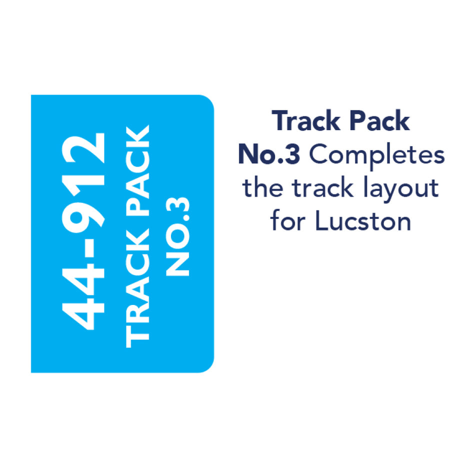 44-912 Bachmann Scenecraft Lucsmore Vale Track Pack No. 3