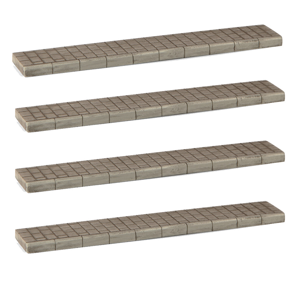 47-563 Bachmann Scenecraft Straight Pavements (x4)