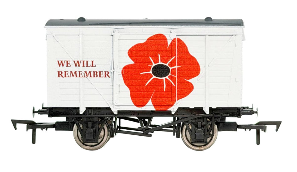 4F-011-201 Dapol Ventilated Van We will remember poppy