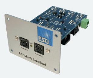 50099 ESU ECoSLink Terminal Extension with 6 Slave Jacks