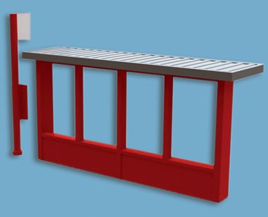 5192 model scene Bus Stops