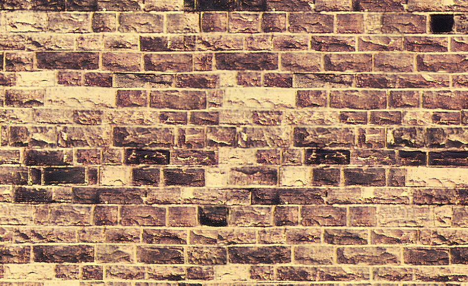 57750 Noch Yellow Sandstone Wall Card 64x15cm