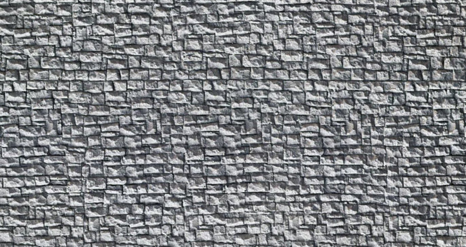58255 Noch Extra Long Quarrystone Wall Hard Foam 65 x 12.5 cm