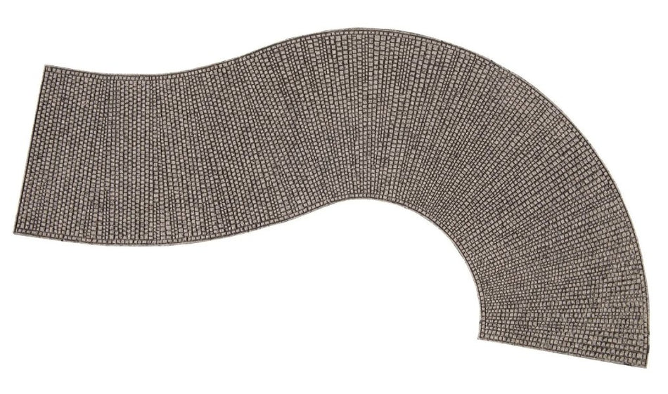 60316 Noch Cobblestone Structure Road 32x7.5cm