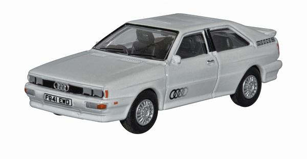 76AQ002 Oxford Diecast Audi Quattro Alpine White