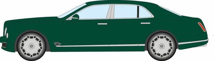 OD76BM005 Oxford Diecast Bentley Mulsanne Barnato Green