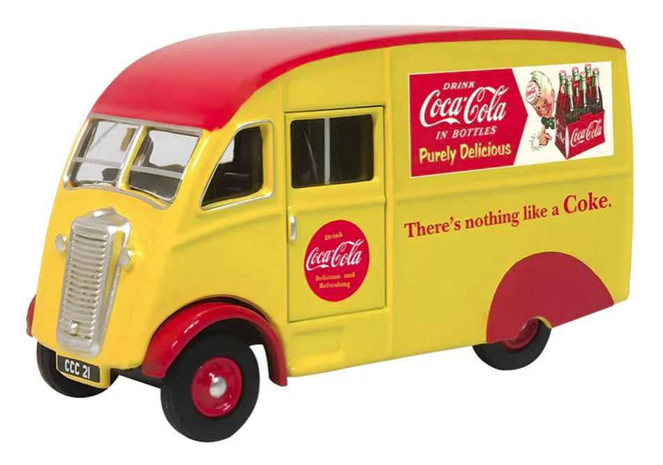 76CM010CC Oxford Diecast Commer Q25 Van Coca Cola