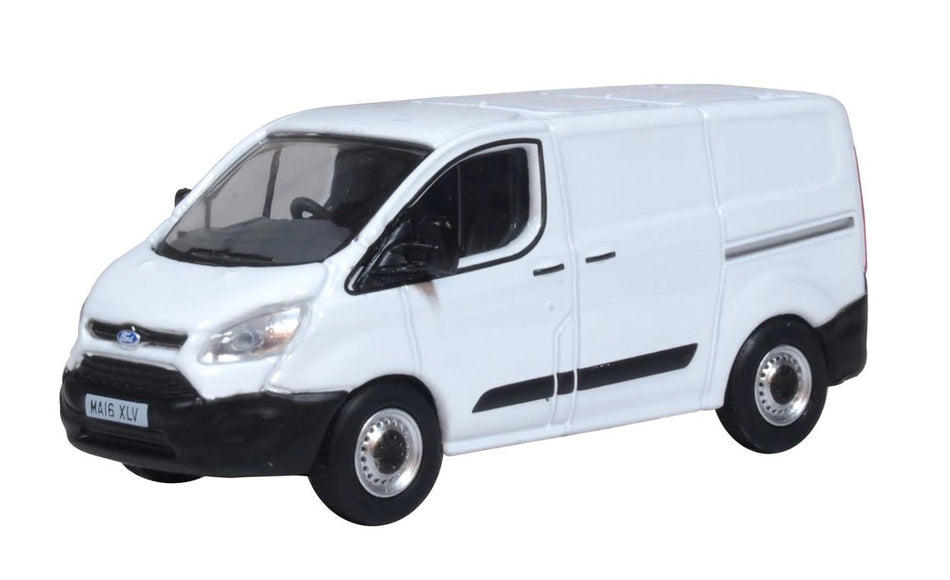 76CUS002 Oxford Diecast Ford Transit Custom White