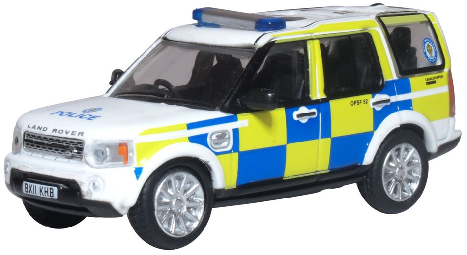76DIS006 Oxford Diecast Land Rover Discovery 4 West Midlands