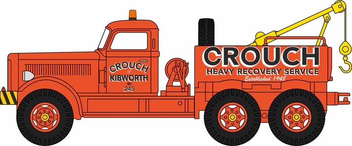 OD76DT009 Oxford Diecast Diamond T Crouch Recovery