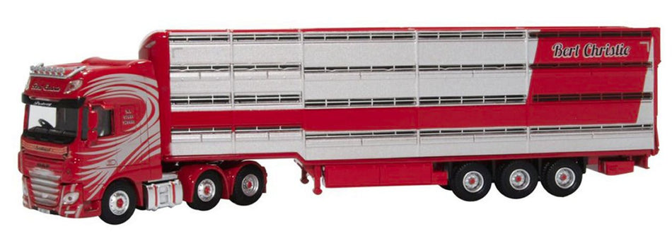 76DXF005 Oxford Diecast DAF XF Euro 6 Houghton Parkhouse Livesto