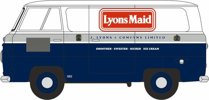 OD76FDE009 Oxford Diecast Ford 400E Van Lyons Maid