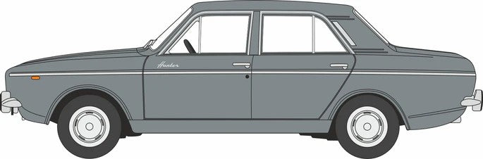 OD76HHT001 Oxford Diecast Hillman Hunter Mk2 Storm Grey