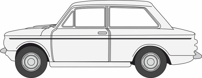 OD76HI006 Oxford Diecast Hillman Imp Polar White