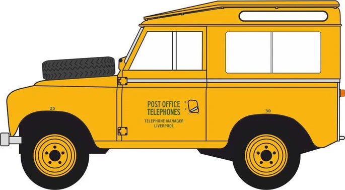 OD76LR3S006 Oxford Diecast Land Rover Series III SWB Station Wag