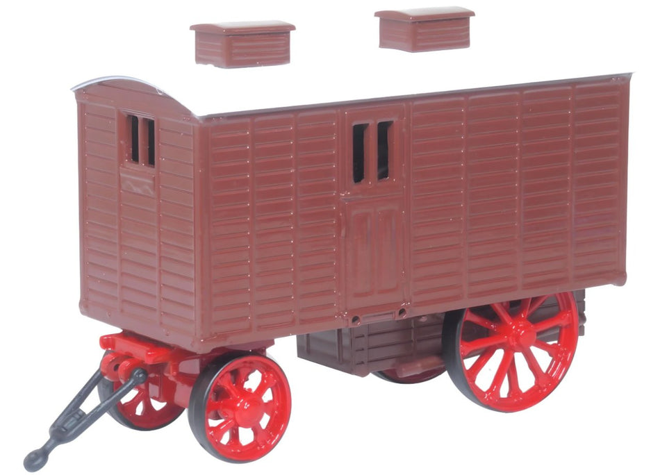 76LW005 Oxford Diecast Living Wagon Brown