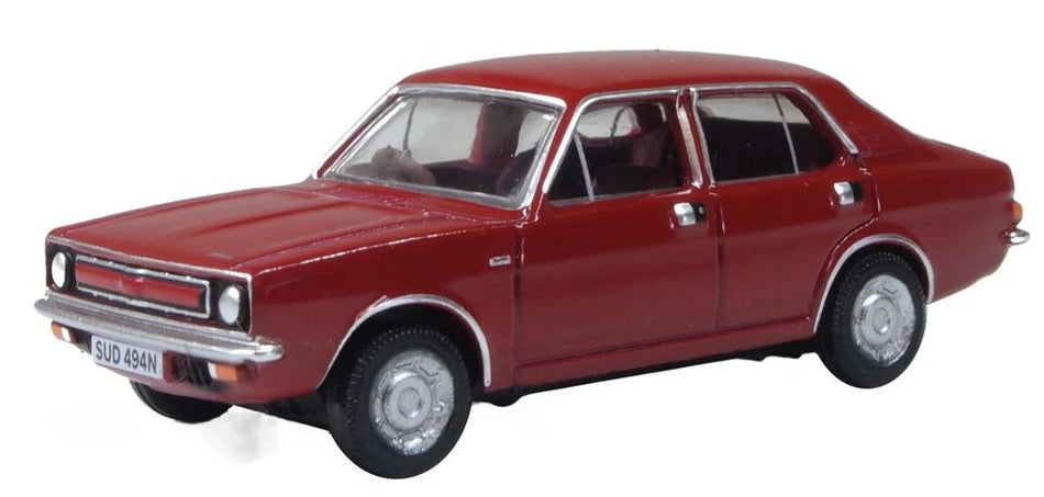 76MAR007 Oxford Diecast Morris Marina Damask Red