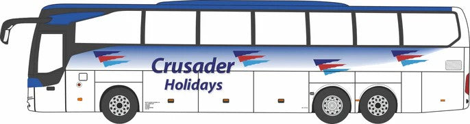OD76MT001 Oxford Diecast Mercedes Tourismo 3 Axle Crusader Holid