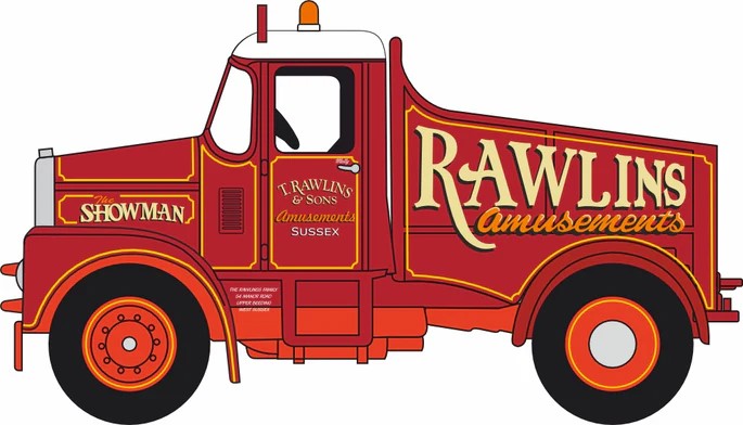 OD76SH007 Oxford Diecast Scammell Highwayman Ballast Rawlins Amu