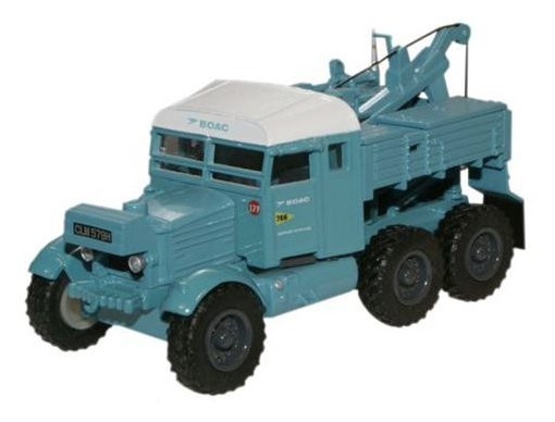 76SP002 Oxford Diecast Scammell Pioneer Recovery Tractor B.O.A.C