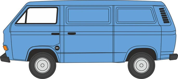 OD76T25012 Oxford Diecast VW T25 Van Medium Blue