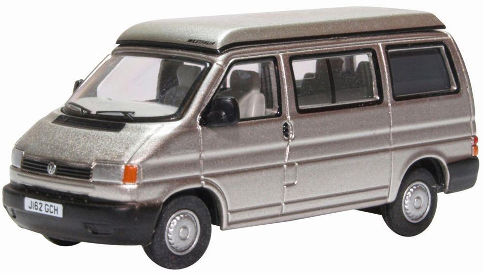 76T4005 Oxford Diecast VW T4 Westfalia Camper Silver Grey