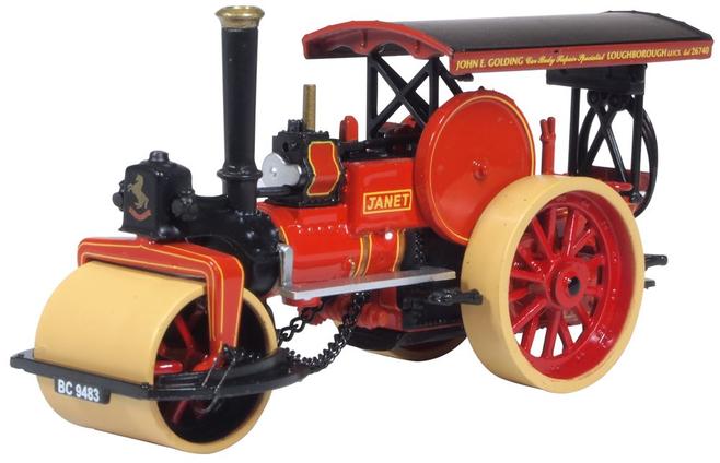 76APR002 Oxford Diecast Aveling & Porter Road Roller 10991 Janet