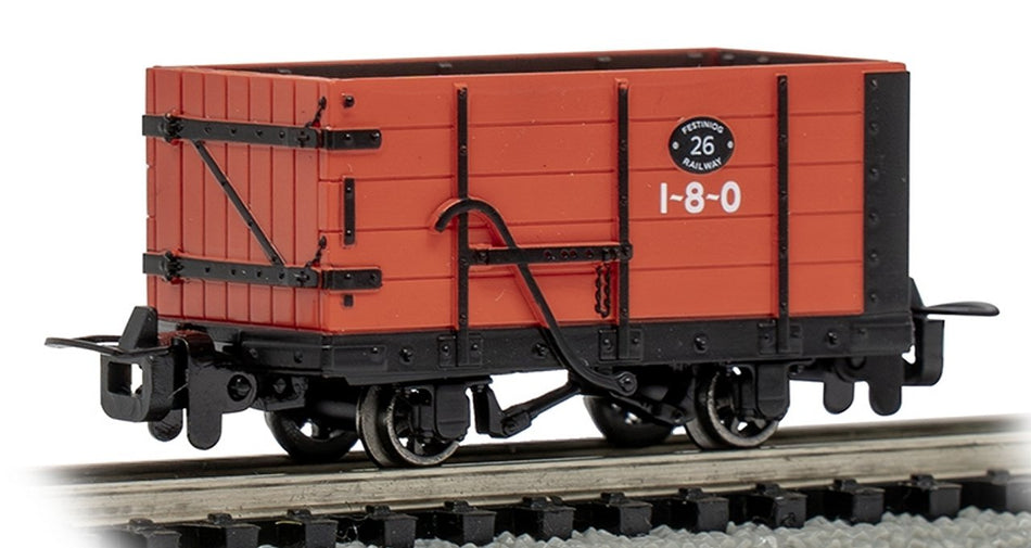 77505 Bachmann Ffestiniog Railway Coal Waggon - #26
