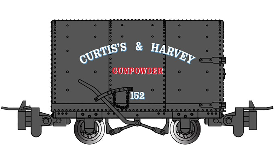 77507 Bachmann Gunpowder Wagon number 152 - Curtis's & Harvey