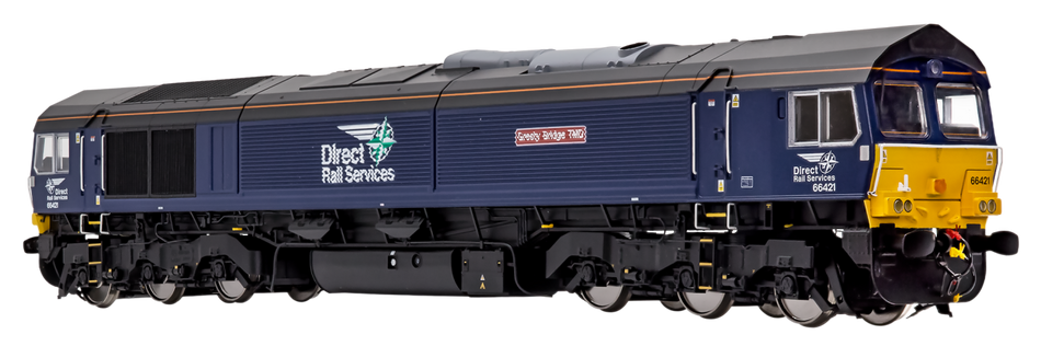 7D-066-004D Dapol Class 66 Diesel Locomotive number 66 421 - DRS