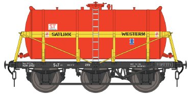 7F-031-014 Dapol 6 Wheel Milk Tanker Starlink ADW2952