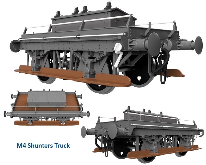 7F-074-017 Dapol M4 Shunters Truck 41100 Didcot