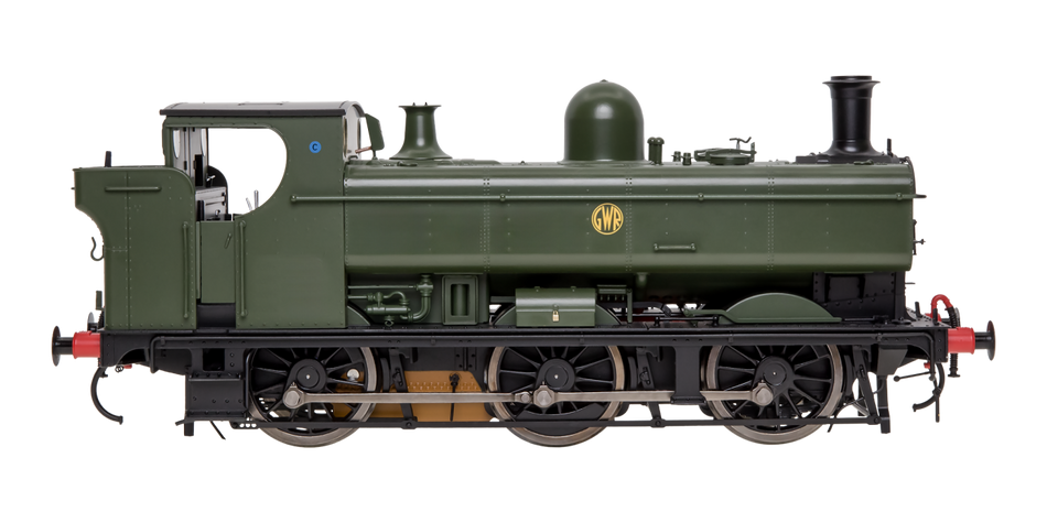 7S-007-014U Dapol Class 57xx Pannier GWR Shirtbutton Green