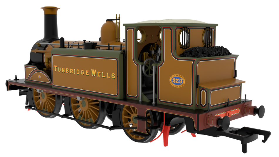 810003 Rapido LBSC D1 No.279 Tunbridge Wells - LBSCR Improved Engine Green