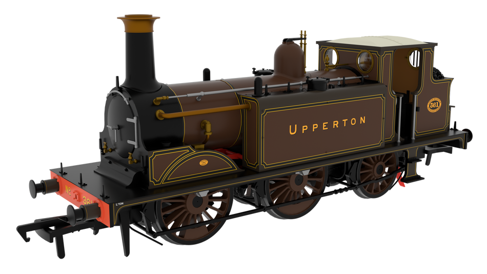 810004 Rapido LBSC D1 No.361 Upperton - LBSCR Marsh Umber