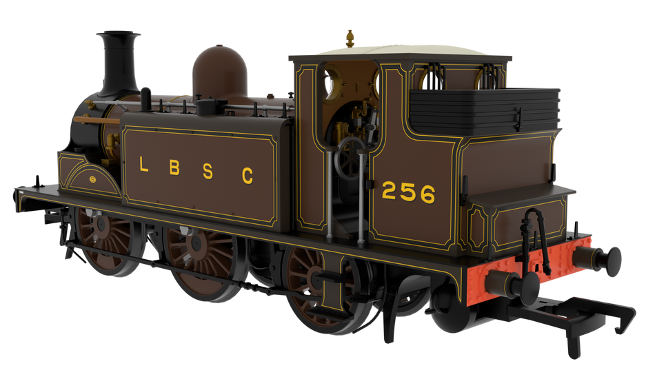 810006 Rapido LBSC D1 No.256 - LBSCR Marsh Umber
