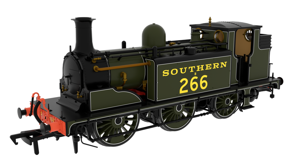 810007 Rapido LBSC D1 No.B266 - SR Lined Olive Green