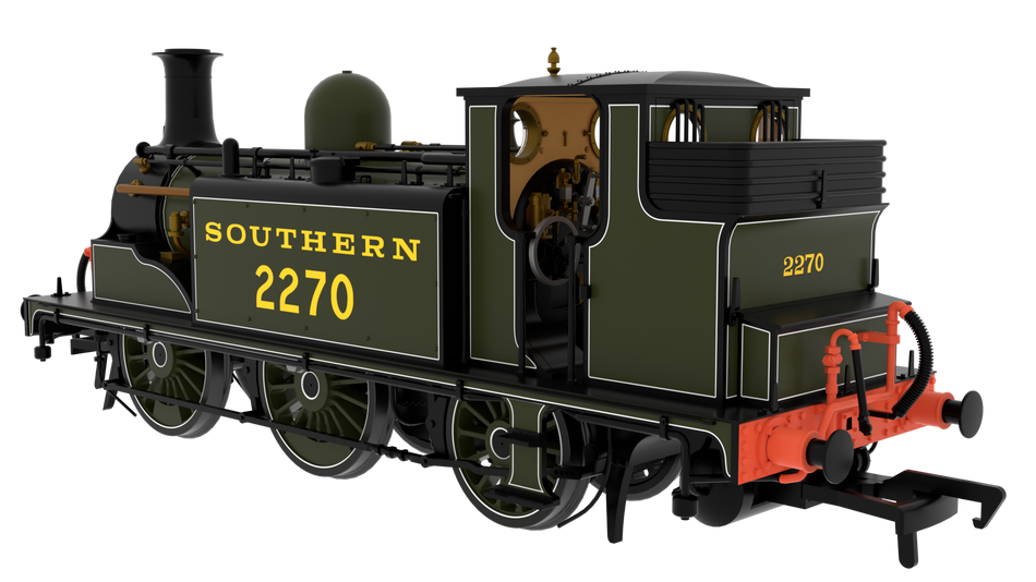 810508 Rapido LBSC D1 No.2270 - SR Lined Olive Green