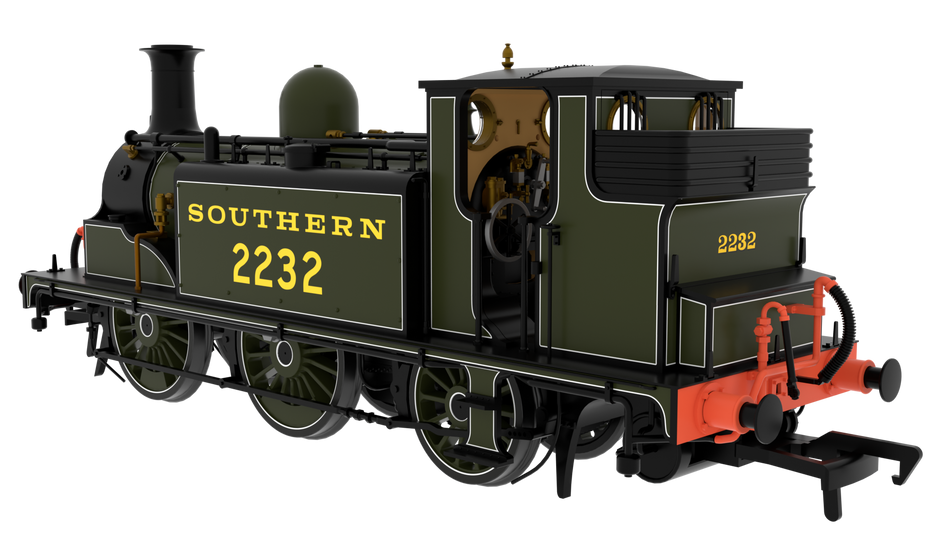 810010 Rapido LBSC D1 No.2232 - SR Lined Olive Green