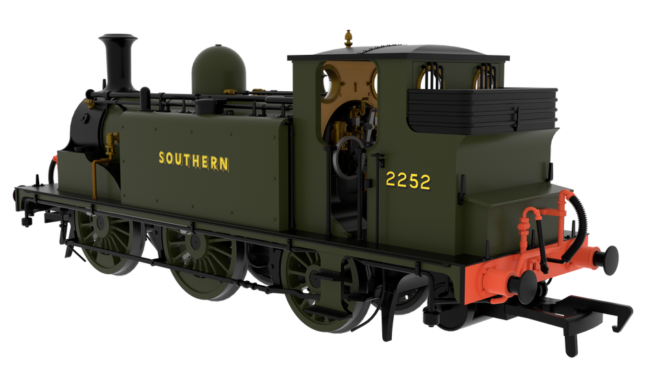 810011 Rapido LBSC D1 No.2252 - SR Unlined Olive Green