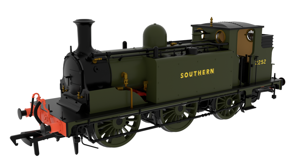810011 Rapido LBSC D1 No.2252 - SR Unlined Olive Green