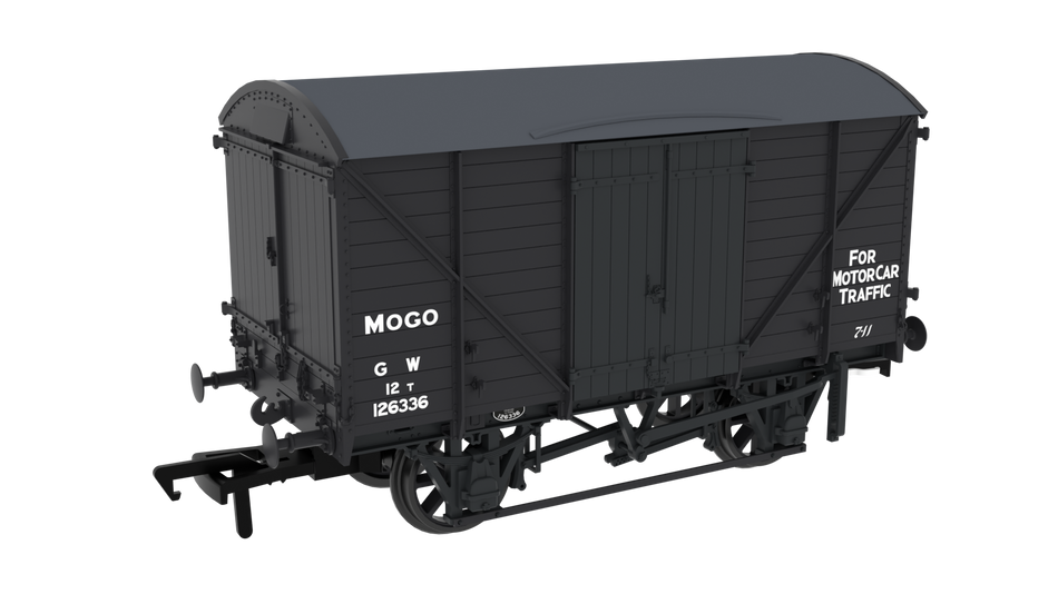 813306 Rapido Diagram G31 MOGO Van - No.126336 GWR Post-42 Grey
