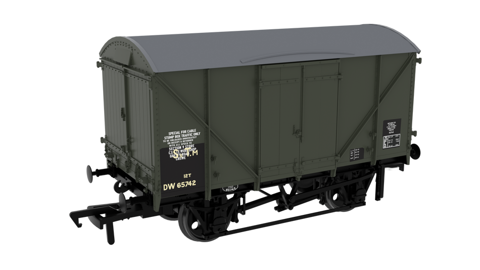 813316 Rapido Diagram G43 MOGO - No.DW65742 BR Engineers Olive G