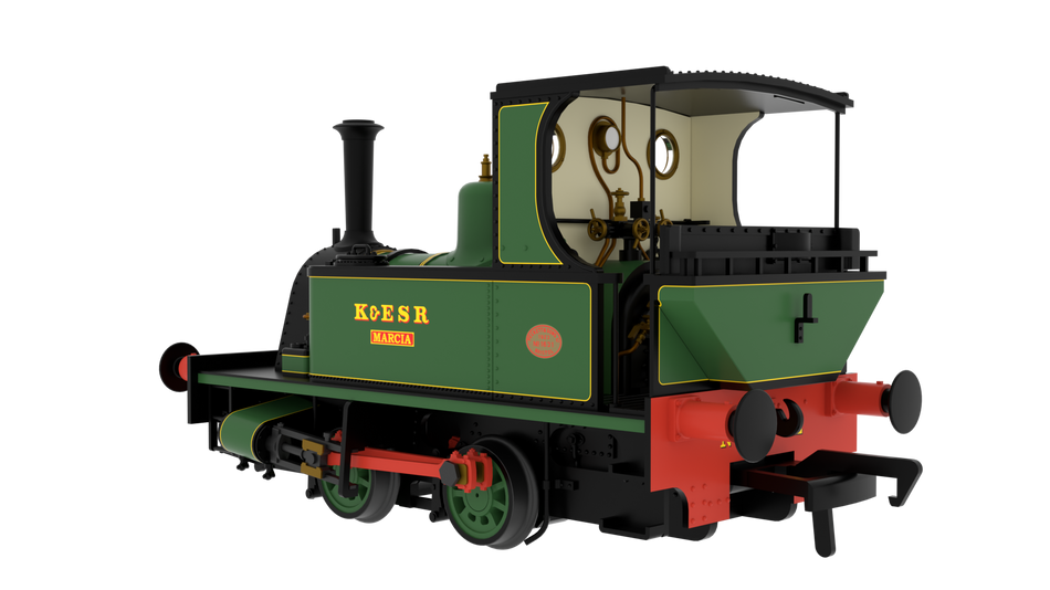 816503 Rapido 0-4-0 Peckett number 12 Marcia K&ESR Apple Green